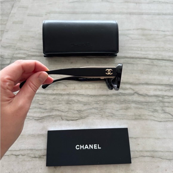 CHANEL Cateye Oval Sunglasses - Style 5515A main image 16